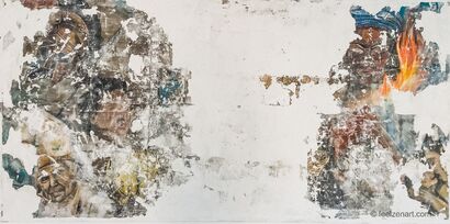 Le tracce del passato (Traces of the past) - a Paint Artowrk by Eleonora  Zenzale 